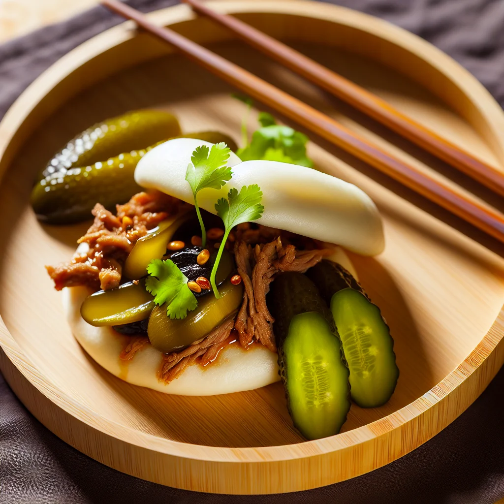 Bao de porc braisé aux cinq épices