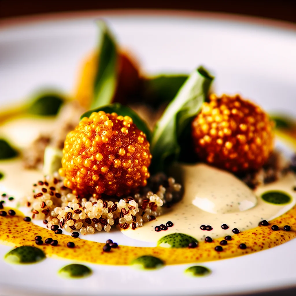 Boulettes de lentilles épicées à la sauce tahini