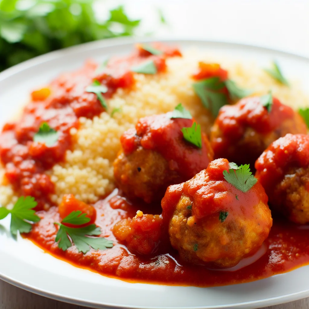 Boulettes de viande à la sauce méditerranéenne
