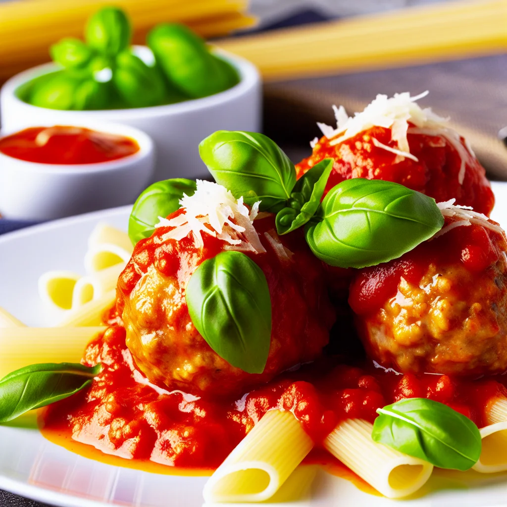 Boulettes de viande à la sauce tomate italienne
