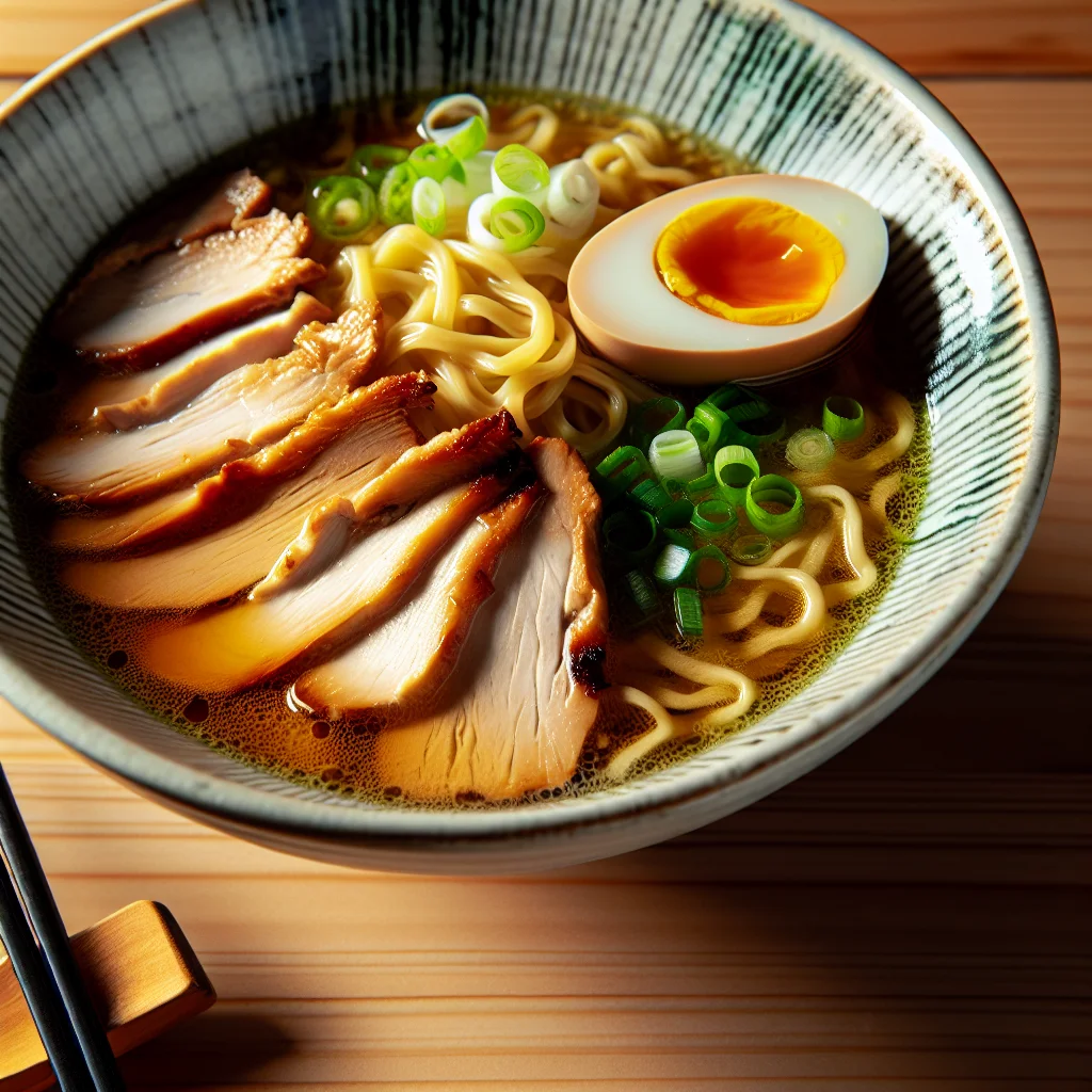 Bowl de Ramen au Poulet Teriyaki