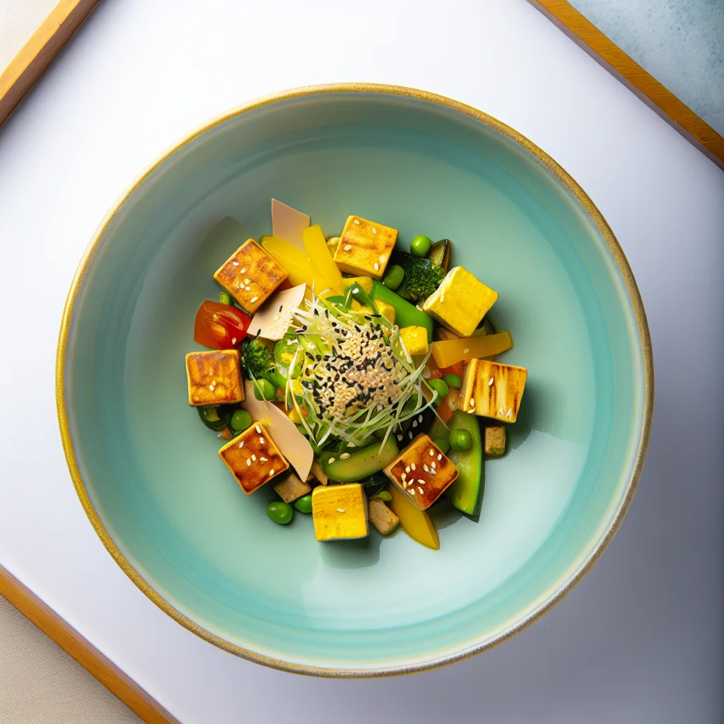 Bowl de Sésame et Tofu Sauté