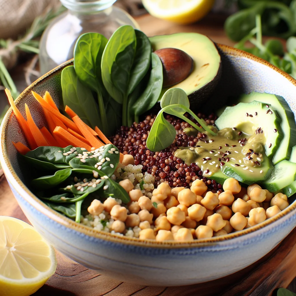 Buddha Bowl aux Légumineuses et Quinoa