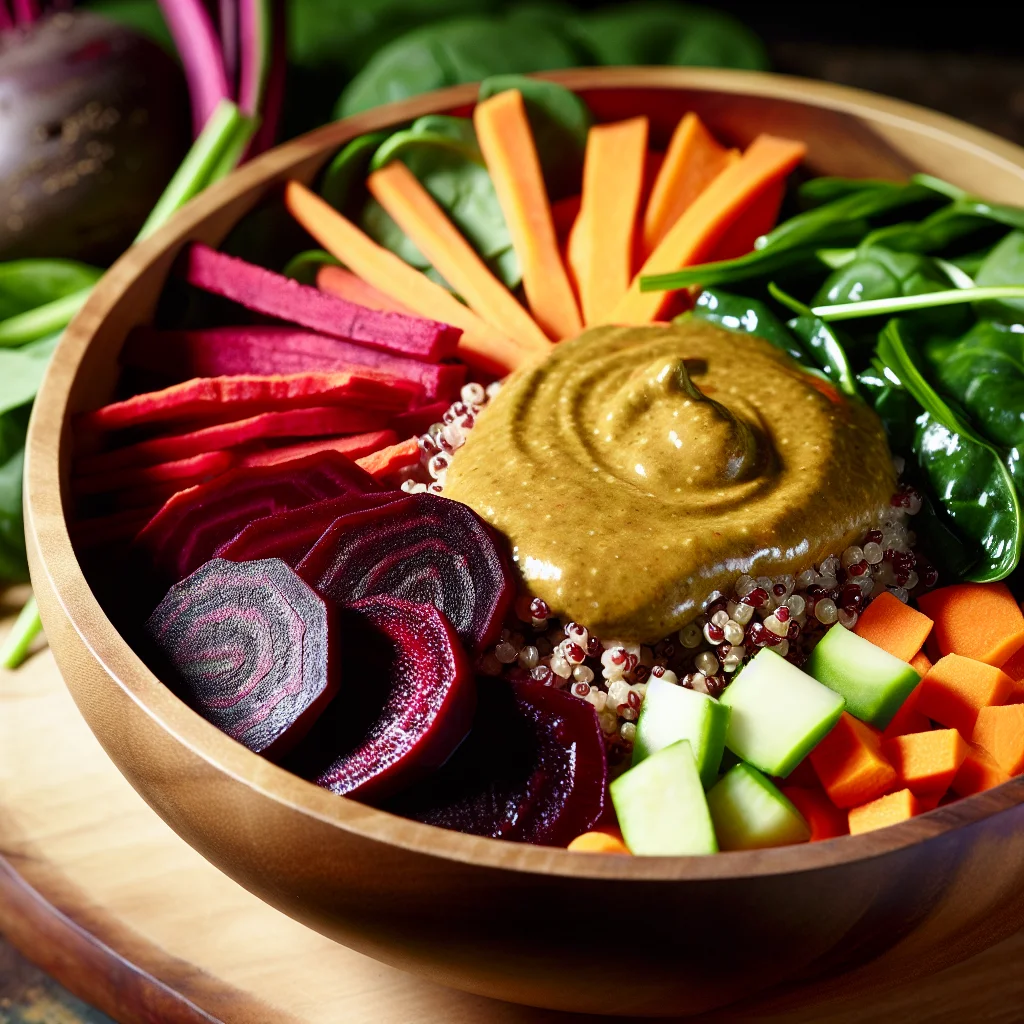 Buddha Bowl Coloré au Quinoa