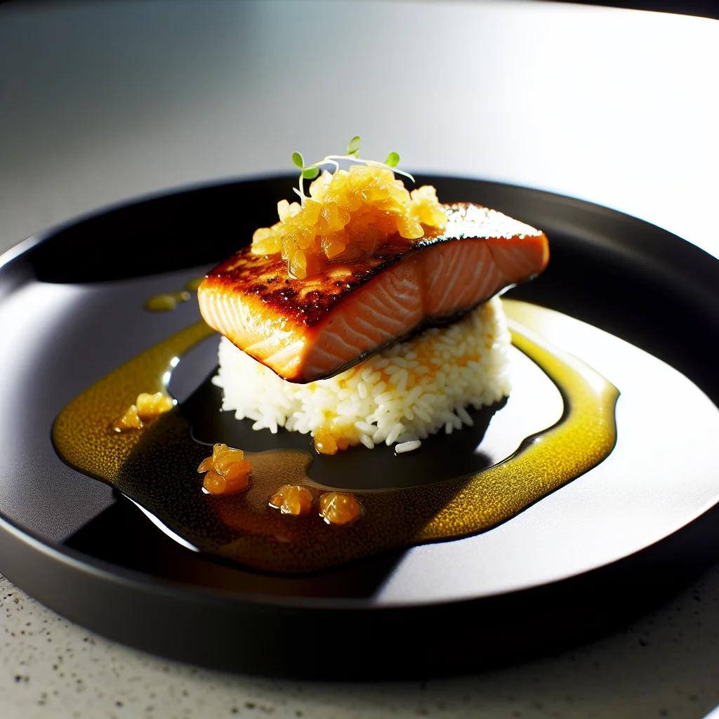 Crispy Honey-Glazed Salmon