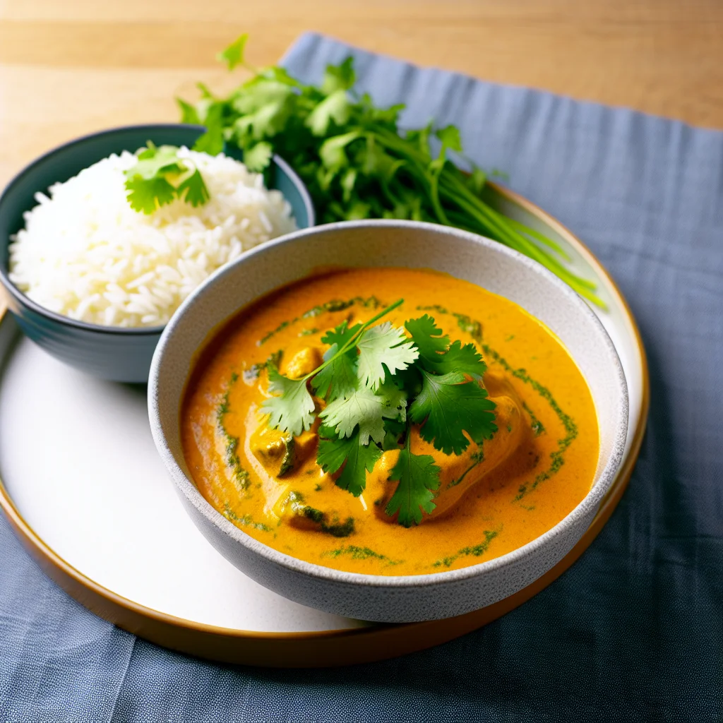 Curry de pois chiches et épinards au lait de coco