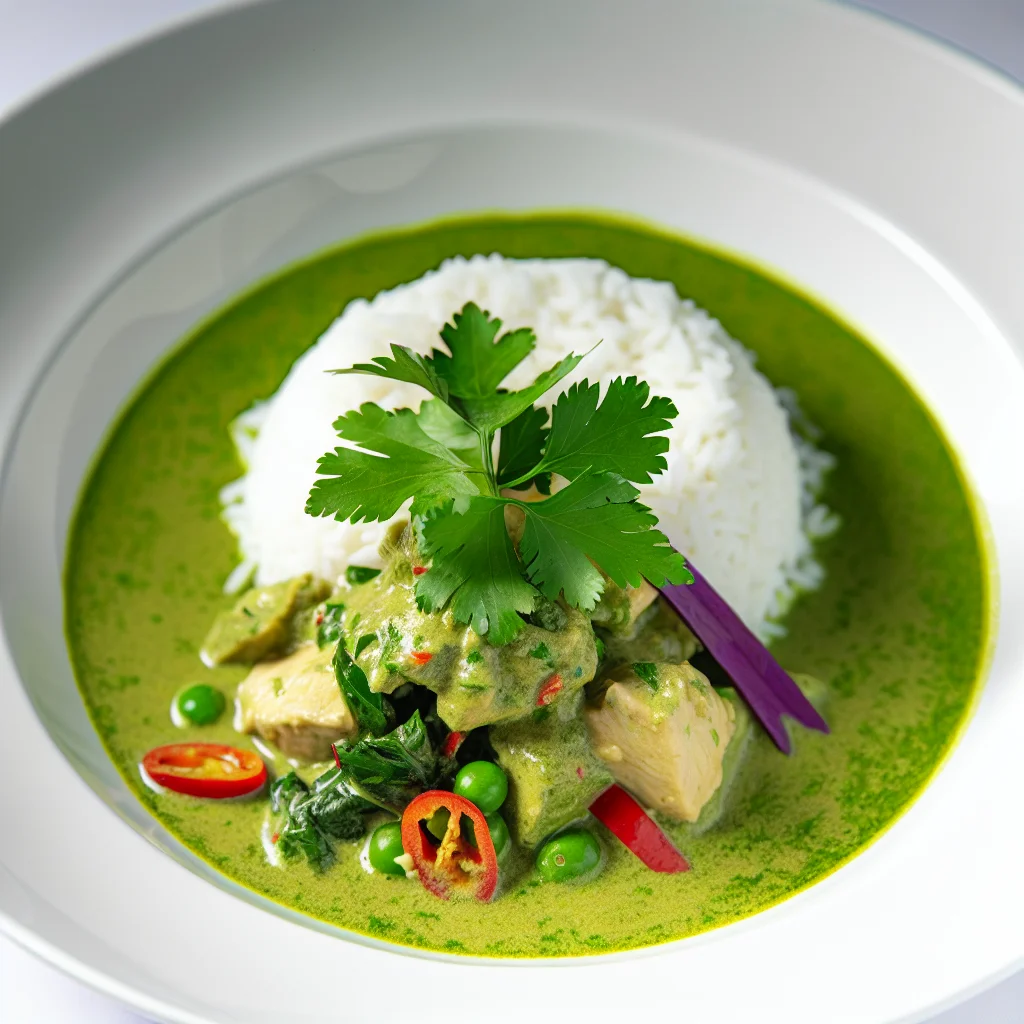 Curry Vert Luxuriant de Bangkok