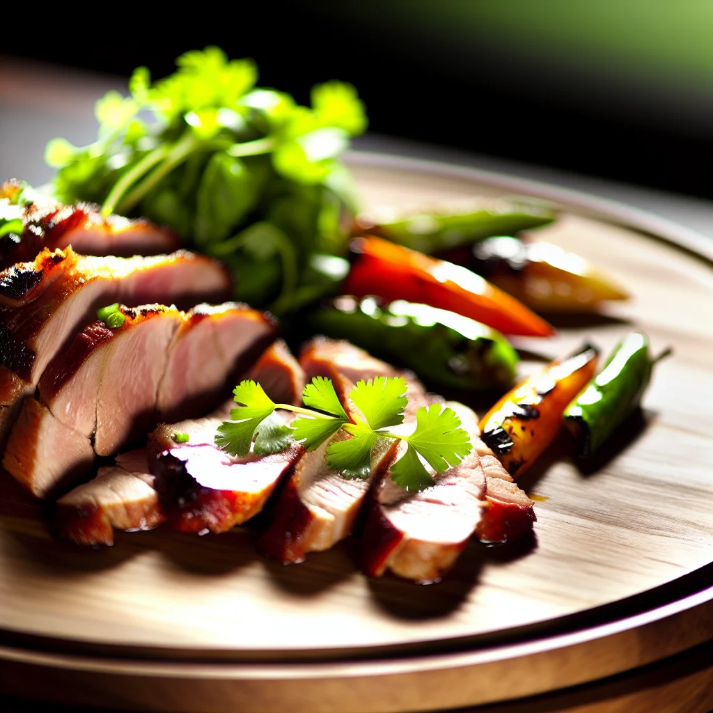 Épaule de porc BBQ aux épices fumées