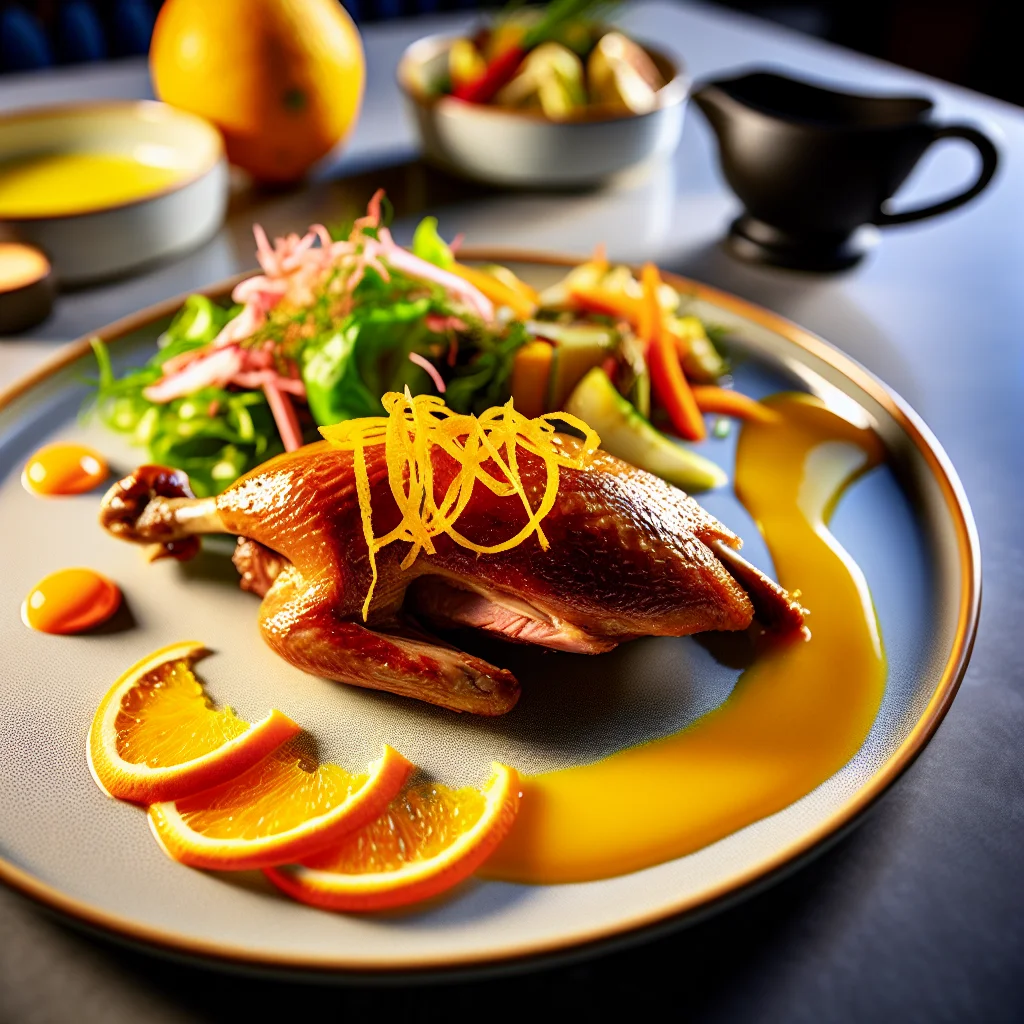 Festin de Canard aux Agrumes et Épices