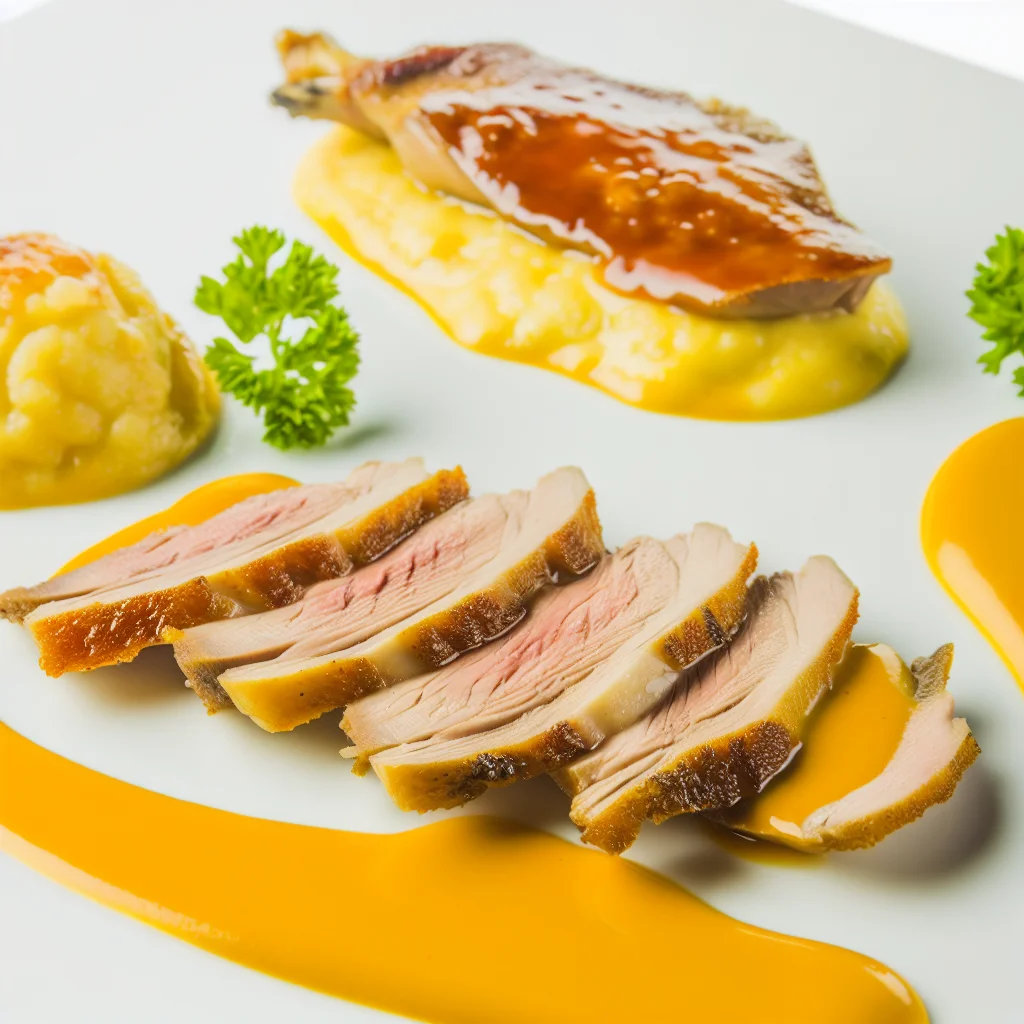 Magret de Canard à l'Orange et son Gratin Dauphinois