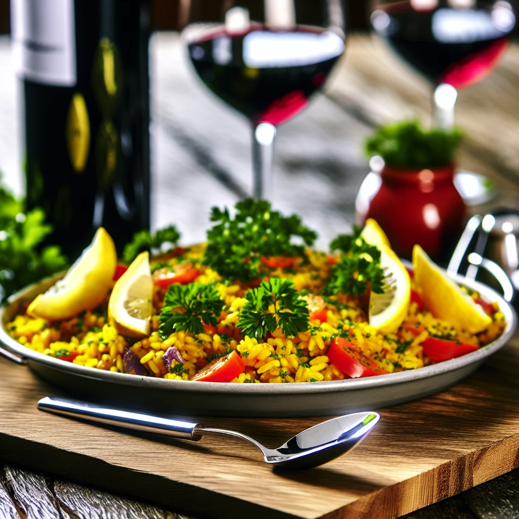 Paella Fusion au Poulet et Chorizo