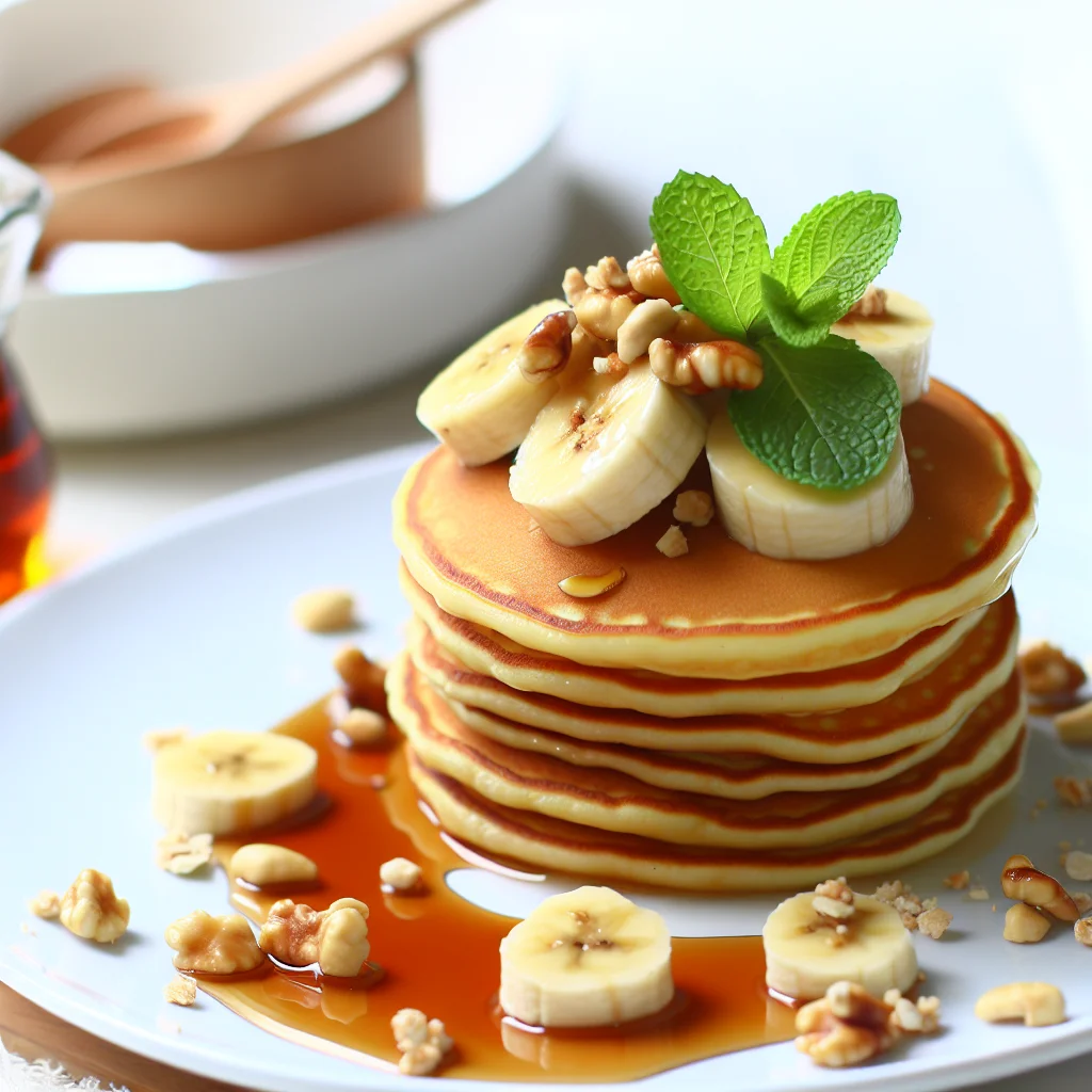 Pancakes Énergétiques au Banane et Avoine