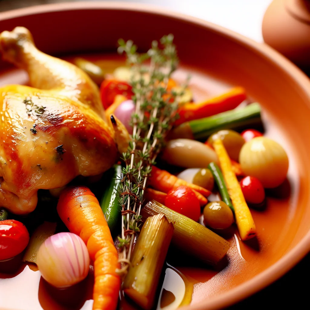 Poulet Express à la Provençale