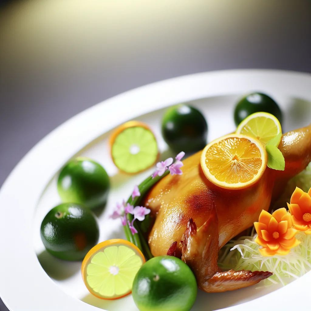 Poulet Rôti aux Agrumes Enjoué