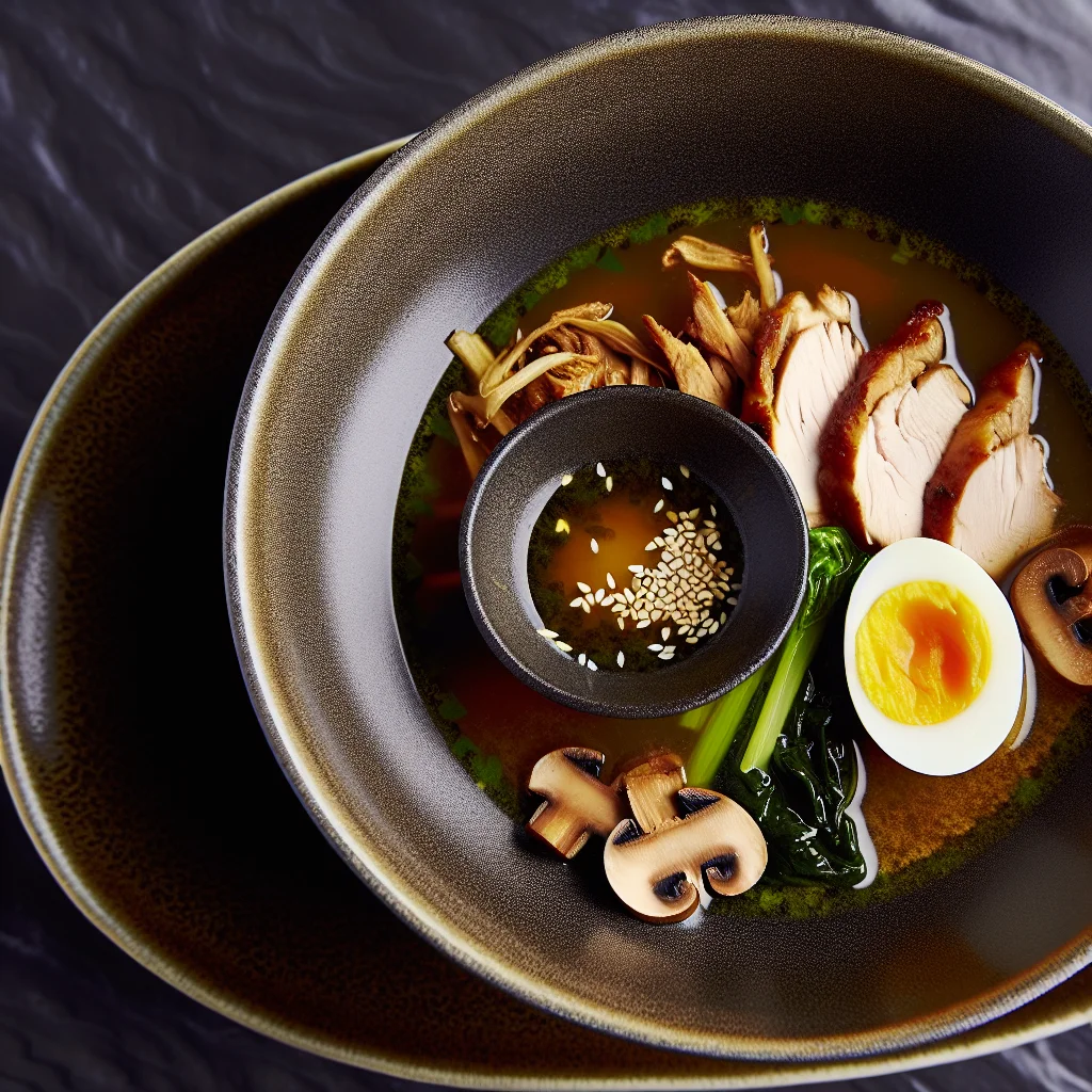 Ramen Réconfortant au Poulet Rôti