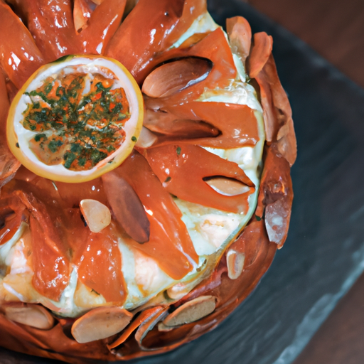 Pavés de saumon en croûte d'amandes