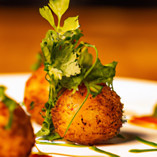 Boulettes de crevettes croustillantes à la coriandre