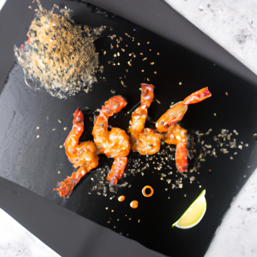 Crevettes croustillantes au sésame et à la noix de coco