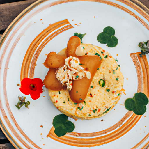 Croustillant de patate douce au quinoa et au curry