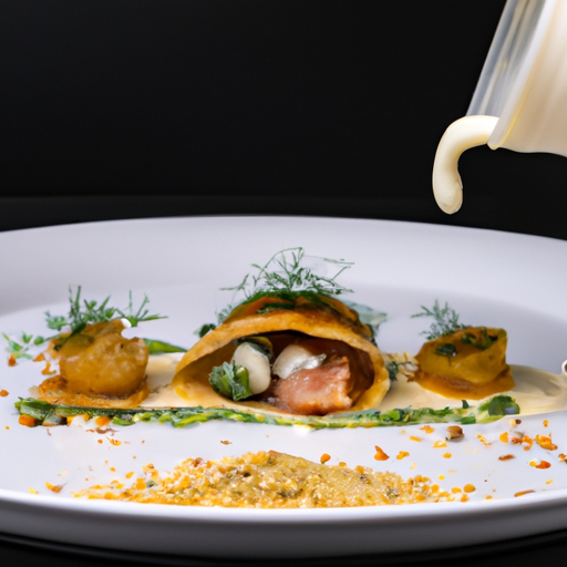 Cannellonis de saumon fumé à la crème d'aneth