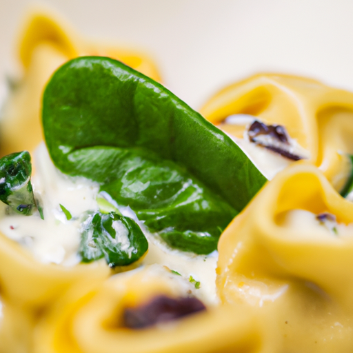 Raviolis croustillants au fromage de chèvre et aux épinards