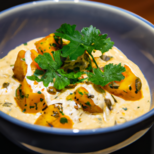 Curry de patates douces au lait de coco et aux lentilles corail
