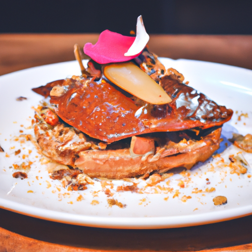 Pastilla de canard aux amandes et à la cannelle
