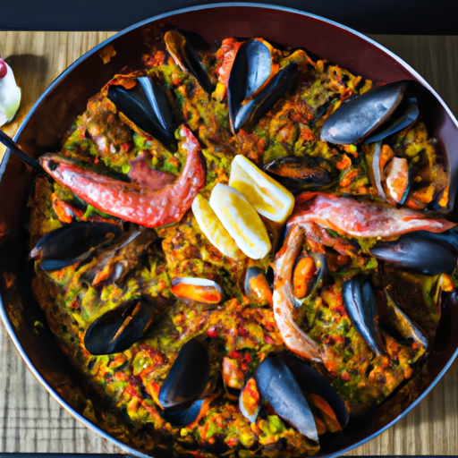 Paëlla de la mer du Sud