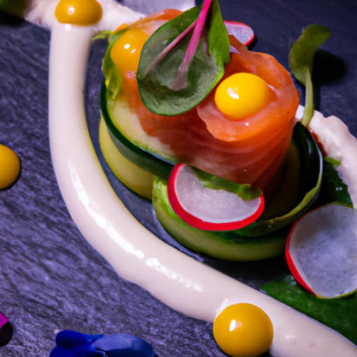 Roulés de saumon fumé à la mangue et à l'avocat
