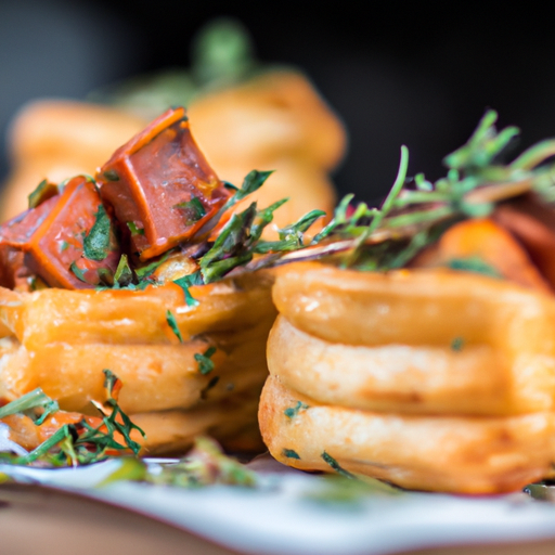 Croustillants de patates douces au chorizo et fromage