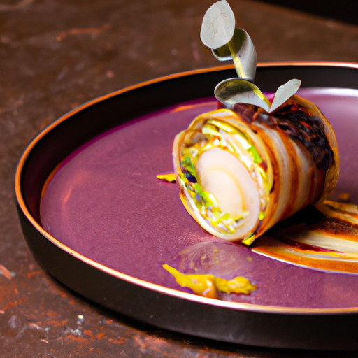 Feuilleté de chou-fleur croustillant