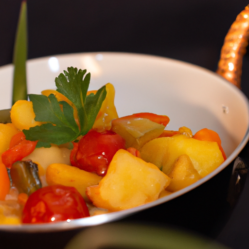 Cassolette de lotte aux agrumes et safran