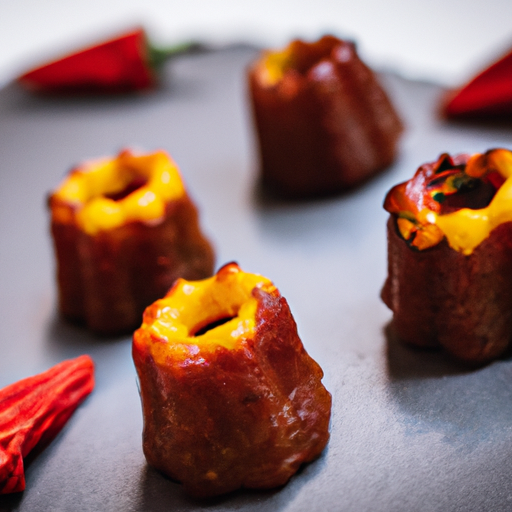 Cannelés au chorizo et piment d'Espelette