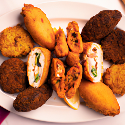 Chaussons libanais au poulet croustillants