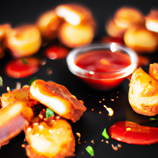 Bouchées de patate douce au chorizo croustillant