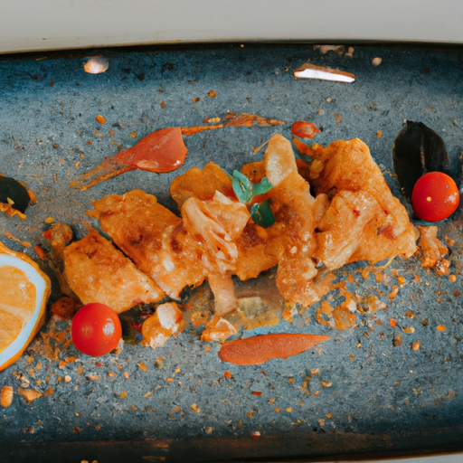 Poulet aux agrumes croustillant