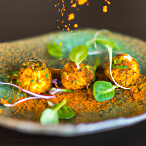Boulettes de lentilles corail aux épices