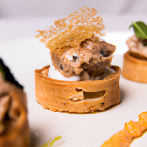 Roulés croustillants au poulet et à la tapenade d'olives noires