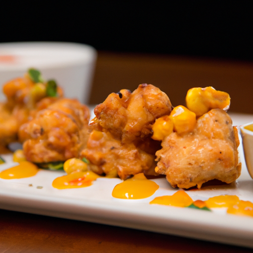 Bouchées croustillantes de poulet au sirop d'érable