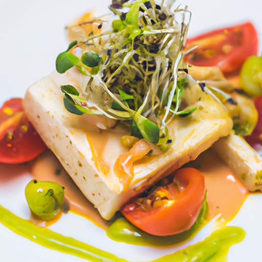 Poêlée de légumes croquants au tofu grillé