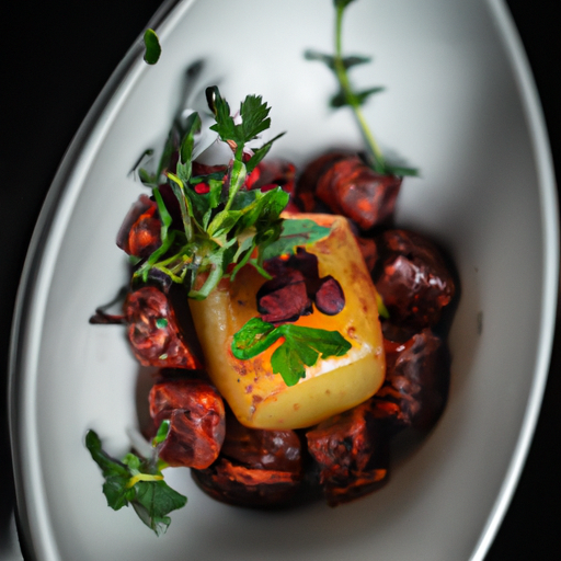 Pommes de terre surprise au chorizo et piquillos