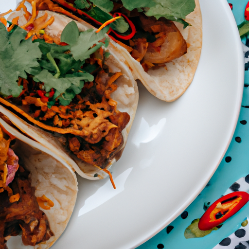 Tacos croustillants de porc au piment chipotle