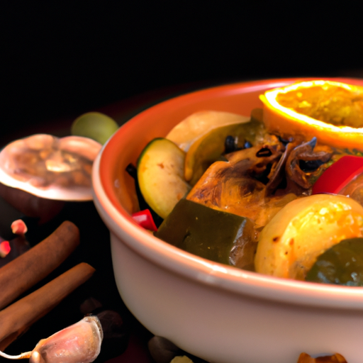 Cassolette de lotte aux agrumes et safran