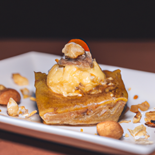 Pastilla de poulet aux amandes et miel