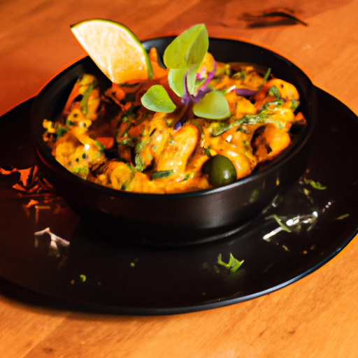 Poulet tikka masala aux amandes