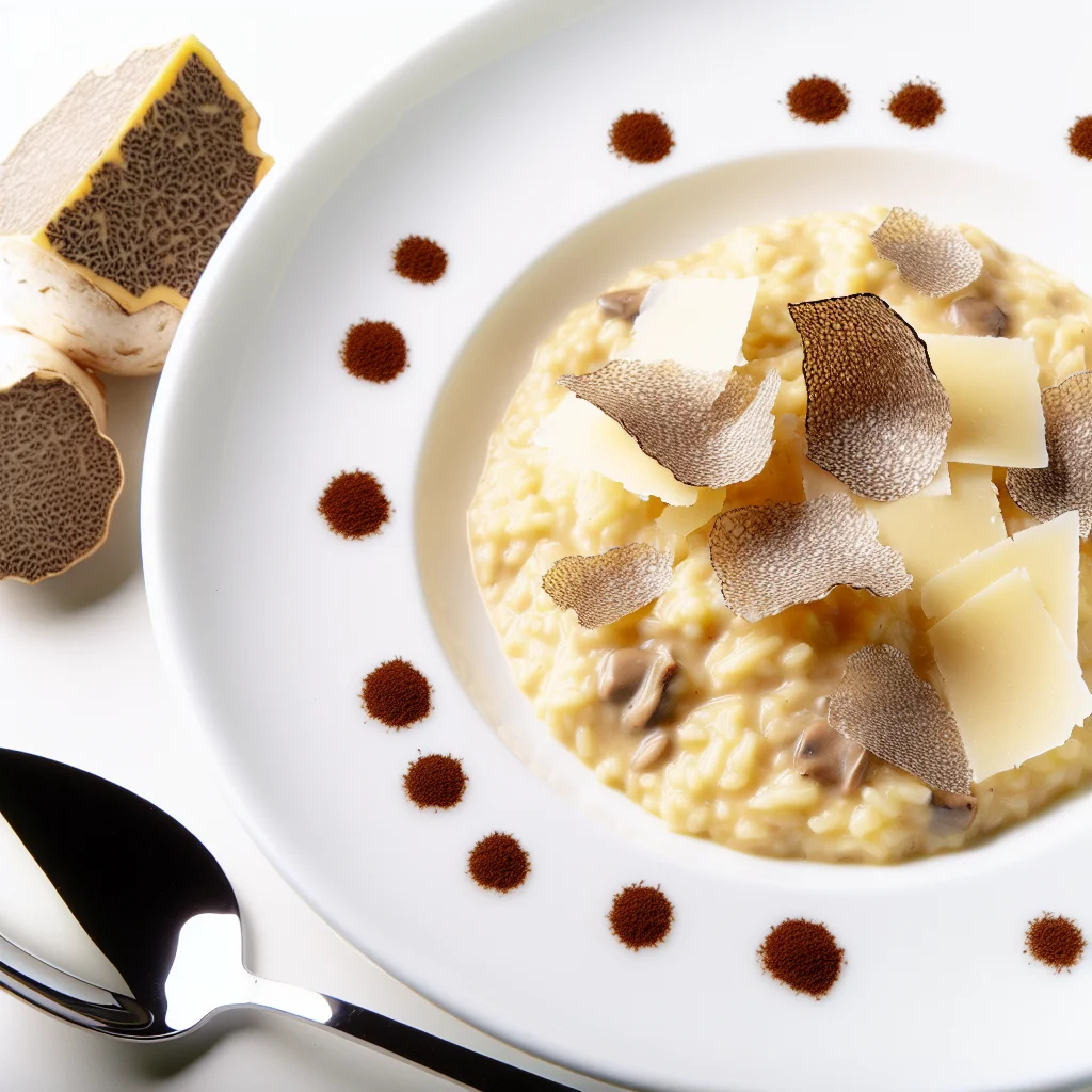 Risotto Royal aux Champignons et aux Truffes