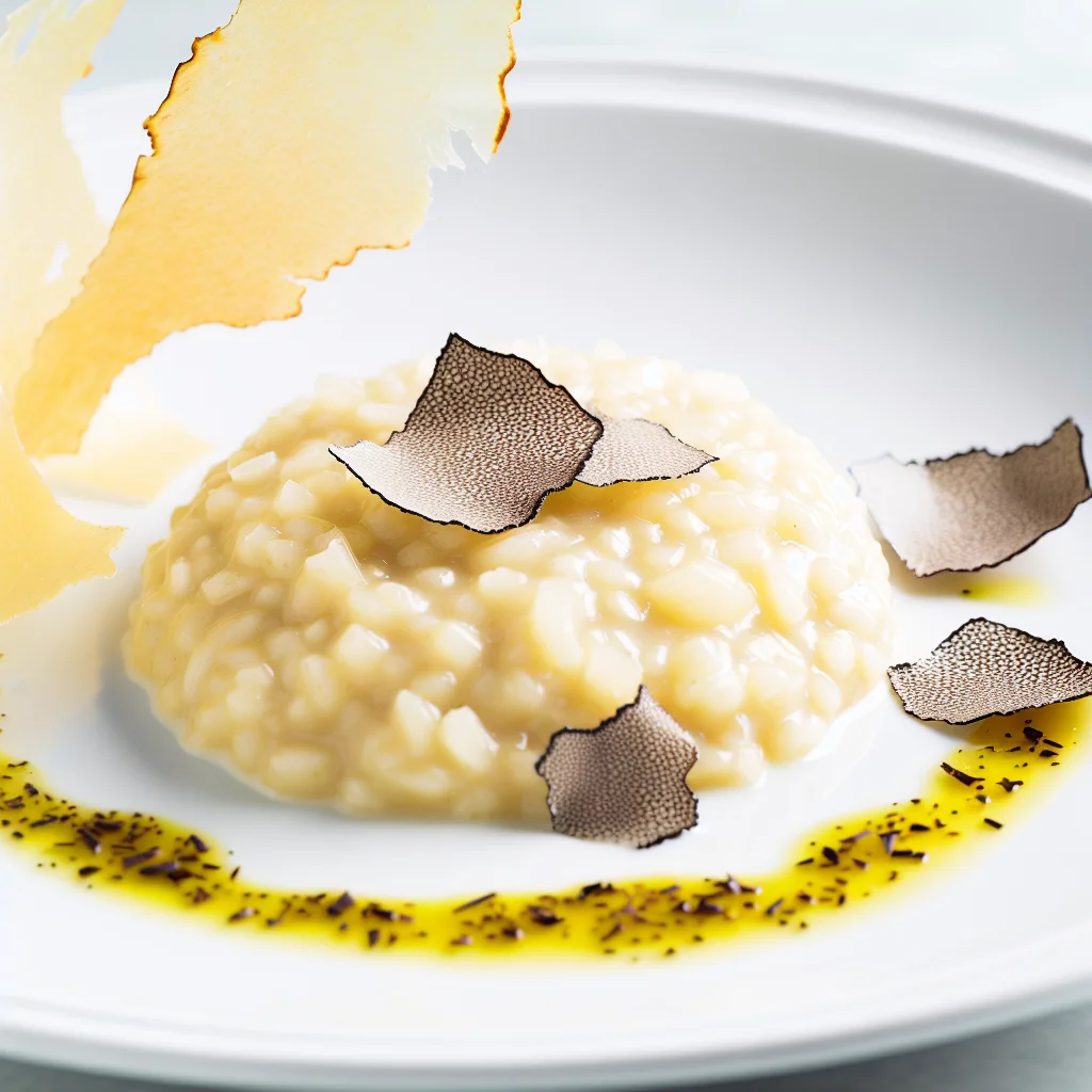 Risotto Royal aux Truffes Noires