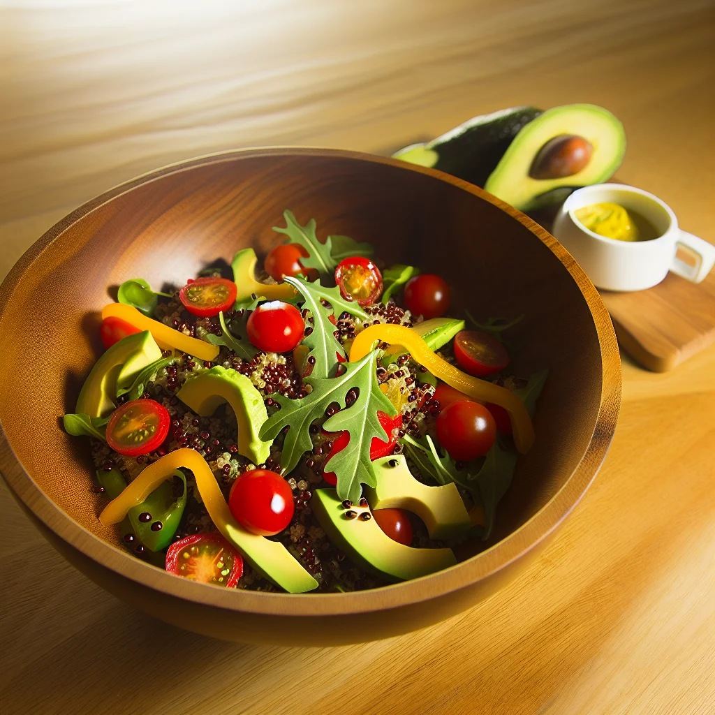 Salade Arc-en-Ciel au Quinoa et Avocat