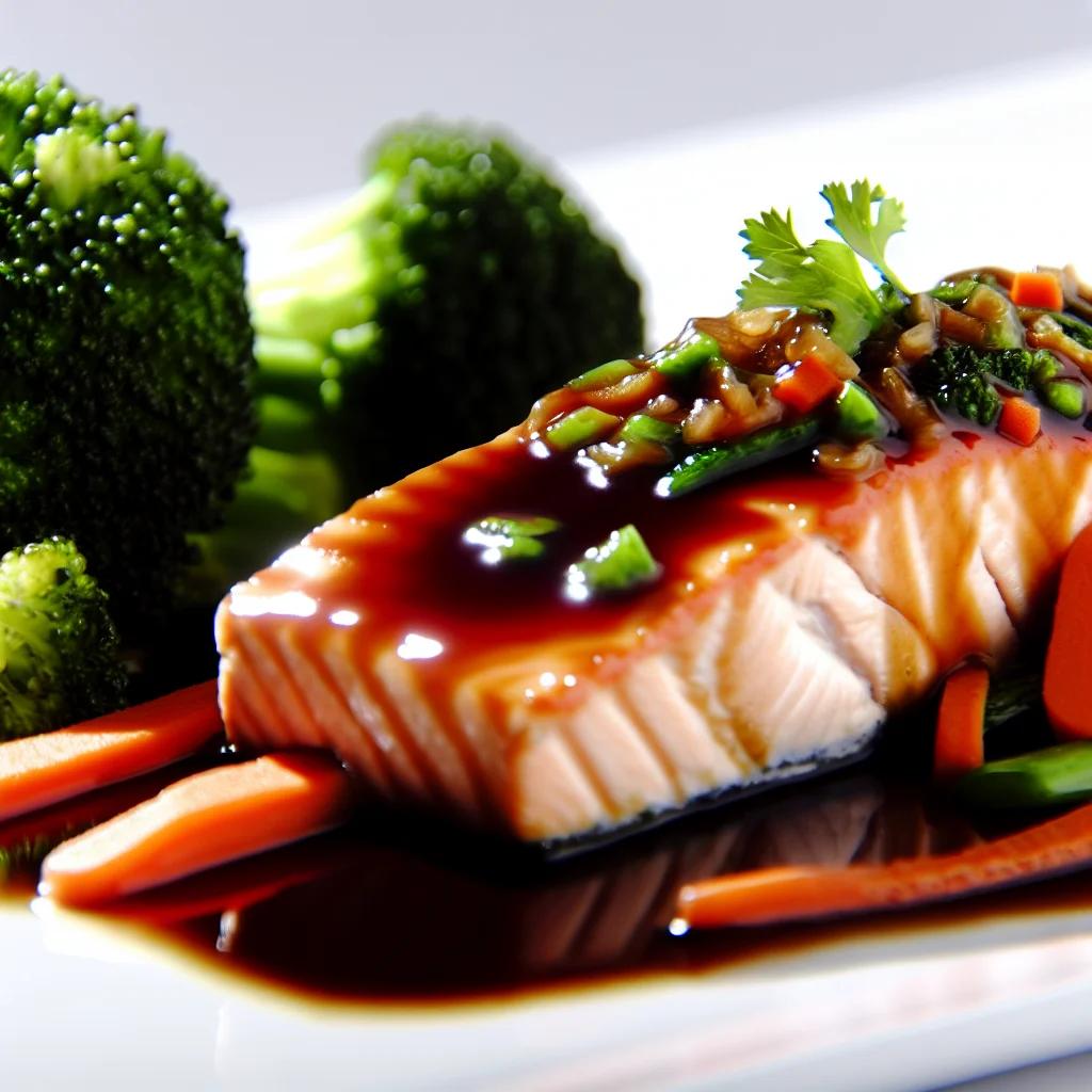 Saumon Teriyaki Express avec Légumes Sautés