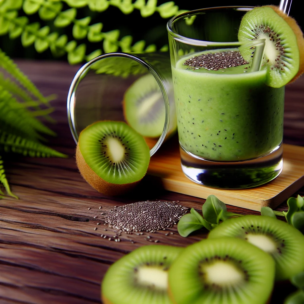 Smoothie Énergie Verte au Matcha